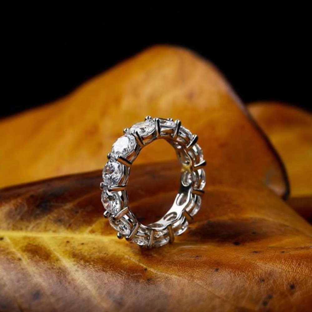 Italo Eternity Wedding Band For Women Classic Band Ring